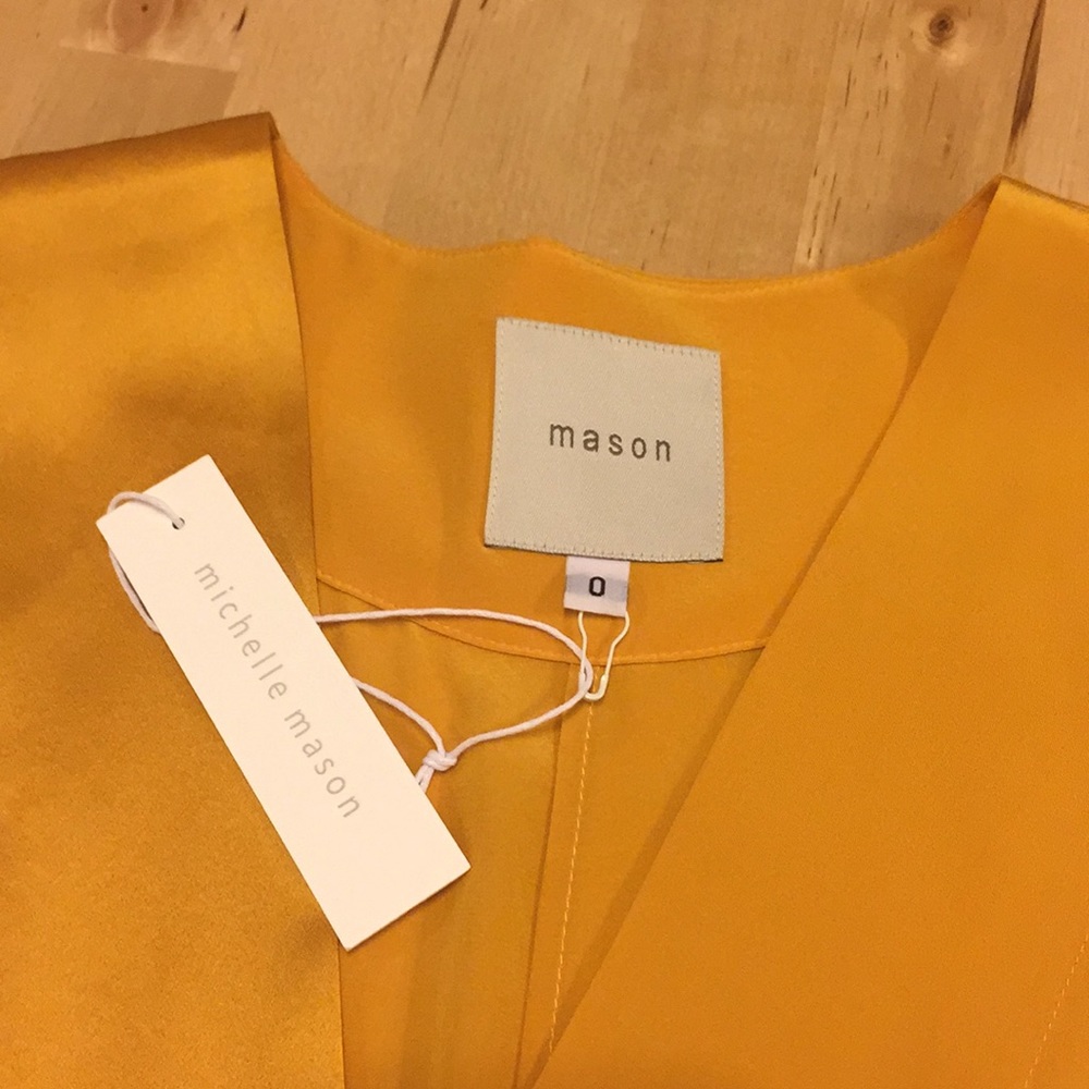 Mason by Michelle Mason Obi Long Sleeve Wrap Dress - Picture 5 of 7